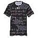 Under Armour Camo 2.0 Compression SS Top - Men's Black / White Medium