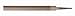 Nicholson 05059 10" Half Round Smooth Cut File