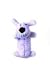 Multipet Loofa Dog 'The Original' Assorted Colors (Purple, Red, Green, and Blue) 6