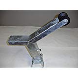 Die-matic Winch Stand, Notched w/Roller & Hardware (Galvanized) (4" U-Bolt)