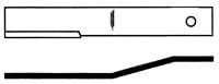 BUSH HOG MOWER BLADE
