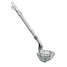 Click Here to See More Images World Cuisine 1041000 Tinned Birds Nest Deep Fryer Set-Dia. 4 In - 1 Each.