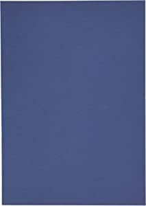 ARK A4 240gsm Colored Card Stock Pack of 50 Sheets (Pack of 50) (Navy Blue)