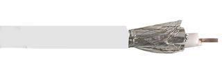 PRO POWER RG6UCCAWHT100MFF RG6U Coaxial Cable White 100m