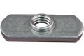 M8-1.25-6H Spot Weld Nut, Double Tab - Low Carbon