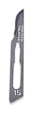 EURO TOOL Swann-morton Scalpel Blades, 15, 5 Pack | KNF-235.15