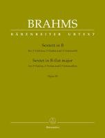 Brahms: String Sextet in B-flat Major, Op. 18 [Bärenreiter]