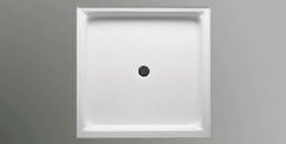 Americh A3838ST-WH Single Threshold 38" x 38" Shower Base, White