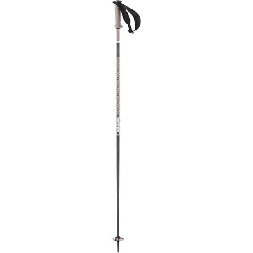 Salomon POLAR PRO Trekking Poles for Trail Running and Hiking, Lightweight Durable Alpine Poles for Mountain Adventures, Rose Gold, 130cm