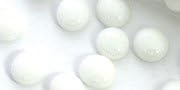 System 96 Glass Pebbles White Opal