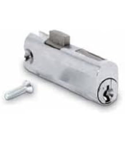 Lucchetto Per Armadietto CompX Chicago C5001LP-KD Cromato Satinato Con 2 Chiavi