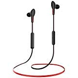 VISSON Wireless Earbuds Bluetooth Headphones,Dual Drivers Richer Bass HiFi Stereo in-Ear Earphones w/Mic,8-9 Hours Play Time,Bluetooth 4.2,CVC 6.0 Noise Cancelling(Comfy,Fast Pairing)