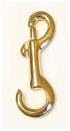 Henssgen 231BT 0.625in Open Eye Bolt Snap - Brass
