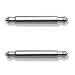 2 Stainless Steel 16mm Spring Bar Watch Band Pins for Attaching Band to Watch