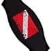 Innovative Strap Wrapper Neoprene Mask Strap Cover Faded Flag