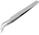 Vetus Original ST-15 Silver Handle Curved Tweezers Nippers Selected Tool
