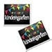 Kindergarten First & Last Day of School Photo Prop Sign - Primary Pennant Flags Chalkboard Design