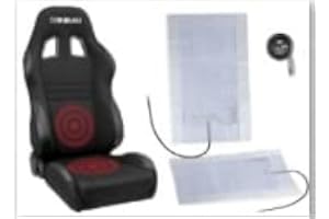 Drake Off Road Universal Plug-in seat Heater kit with high/Low Settings 2 seat Car Heated seat