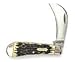 Uncle Henry 16UH Hawkbill Pruner 7in Folding Knife with 3in High Carbon Stainless Steel Hawkbill Blade, Classic Staglon Handle, and Nickel Silver Bolsters for EDC, Pruning, Grafting, and Gardening