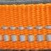 Blueberry Pet Soft & Safe 3M Reflective Neoprene Padded Adjustable Dog Collar - Orange Peel, Large, Neck 18