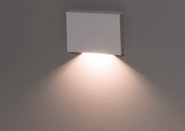Balizador de Sobrepor Led 1,5W 3000k Branco Quente 7x5cm Bivolt Branco STH8745/30