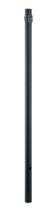 Acclaim 97BK Direct-Burial Lamp Posts Collection Smooth Lamp Post with Photocell & Convenience Outlet, 7', Matte Black