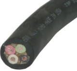 64050 6/4 SOOW- 50 ft Non-UL 600V 90C Heavy Duty Portable Power Cable/Wire/Cord for Indoor, Outdoor use, Black 6 Gauge 4 Conductor