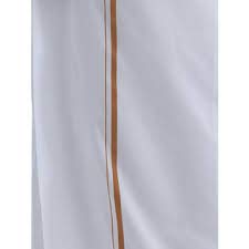 SLM Men's Cotton Dhoti (White, 4.5 m) traditional