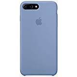 Anti-Drop iPhone 8 Plus / 7 Plus (5.5Inch) Liquid Silicone Gel Case, TOSHIELD Soft Microfiber Cloth Lining Cushion for iPhone 8 Plus and 7Plus (Bright Blue)