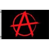 Anarchy Flag 3x5ft Poly