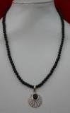 Black Tourmaline Nacklace with Pendant
