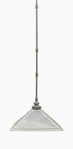 Whitfield Lighting CH406-13PN Sienna - Two Light Chandelier, Plush Nickel Finish with Clear Glass