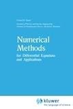 Numerical Methods for Differential Equations and Applications, Ixaru, Liviu, 9027715971