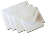 PACK OF 250 - C5 WHITE ENVELOPES FOR A5 GREETING CARDS 100gsm 229mm x 162mm