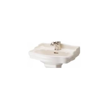 Barclay B3 874wh Stanford 460 Pedestal Lavatory Sink White