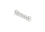 316L Surgical Steel Straight Barbell 6g