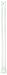 Luxrite LR20465 (12-Pack) PL-L40W/835 40-Watt Twin Tube Compact Fluorescent Tube Light Bulb, Natural 3500K, 3300 Lumens, 2G11 4-Pin Base