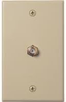 Audiovox Accessories: Alm Coax Wall Plate Vh62Rv -2Pk