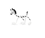 Hog Wild Zoo Bender, Zebra