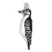 Old World Christmas Hairy Woodpecker Glass Blown Ornaments for Christmas Tree