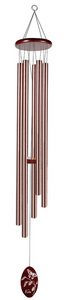 Sunset Vista Designs Bronze Classic Wind Chime with Butterfly, Extra Large