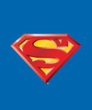 Superman Shield Logo Queen Size Mink Plush Blanket Throw