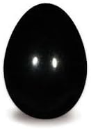 Black Obsidian Yoni Egg w/ Display Box