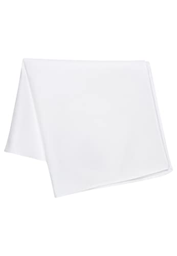 Seidensticker Herren Pochette Einstecktuch, Weiß (Weiß 01), Einheitsgröße EU