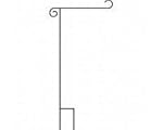 Magnet Works MAIL91050 Garden Flag Stand