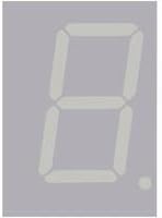 AVAGO TECHNOLOGIES HDSP-3903 DISPLAY, SEVEN SEGMENT, 20MM, RED (10 pieces)