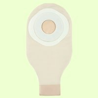 ActiveLife 12 Inches Drainable Pouch With Stomahesive Skin Barrier-1-1/4 in Flange,Transparent,10/Pk