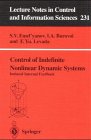 Control of Indefinite Nonlinear Dynamic Systems : Induced Internal Feedback, , 3540762450