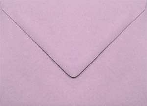 Purple Lace A6 Euro Flap Envelope (4 3/4" x 6 1/2") - 50 Envelopes