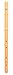 Youngchang Danso Korean Traditional Bamboo Flute Type Musical Instruments with Pouch YD-PL